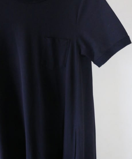 ネイビーポケ付きTシャツワンピース（BEAMS BOY）