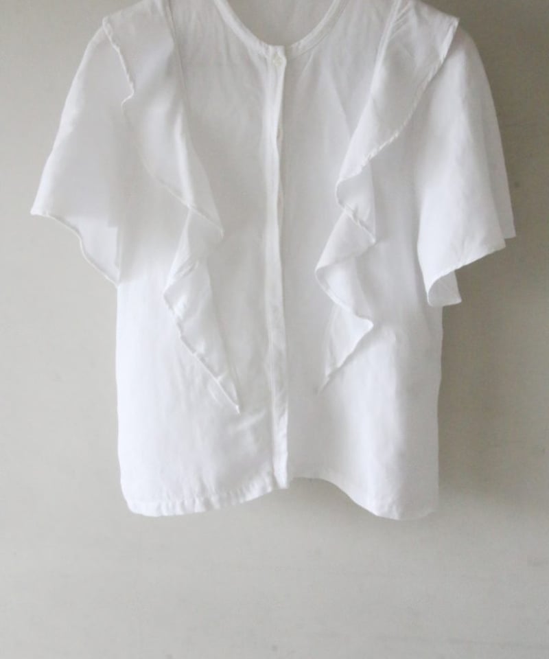 リネンレーヨンフリルブラウス FRAMeWORK(単品） | FITTING LOG