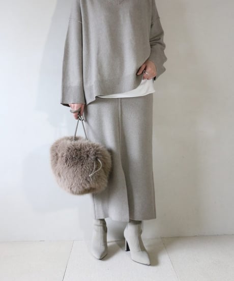 Plageニットセットアップコーデ（plage×plage）