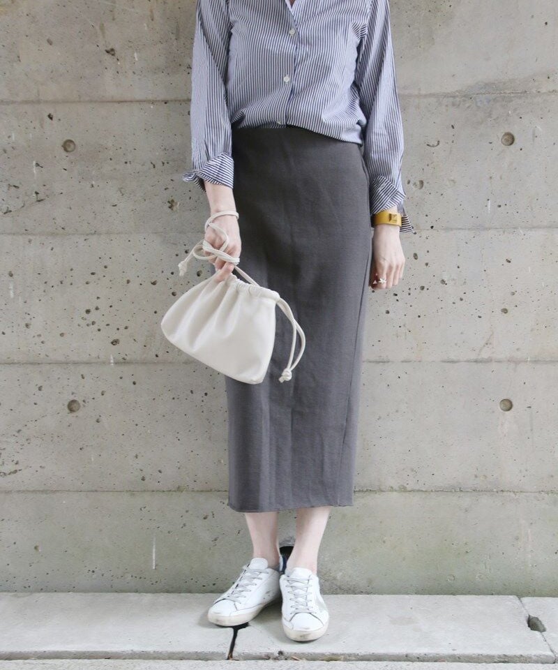 MUSEストライプシャツコーデ（MUSE de Deuxieme Classe・Deuxiem