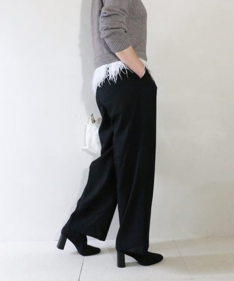 ウールワイドパンツ BEAUTY＆YOUTH（単品）