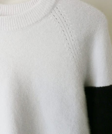 Brushed Cashimere バイカラーニット JOSEPH（単品）