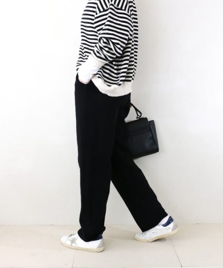 ニットテーパードパンツ CLANE （単品）