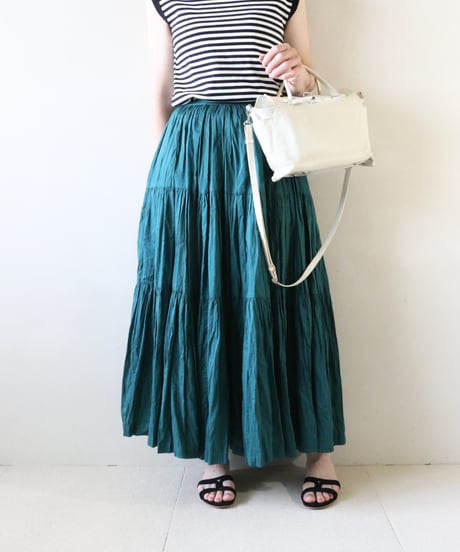 コットンマキシスカート Spick ＆ Span（単品）