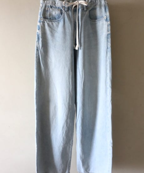 L/Cヘリンボンベスト×ドロストデニムパンツ（JOURNAL STANDARD L’ESSAGE・Whim Gazette）Set