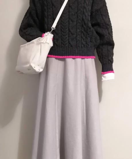 配色ケーブルニット OLDDERBY KNITWEAR（単品価格￥6950）