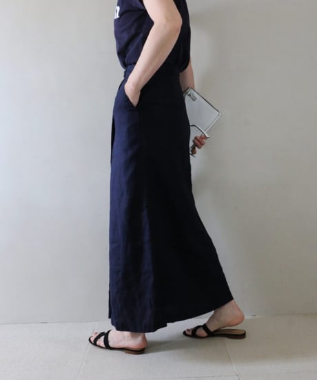 ロゴTネイビーコーデ（FRENCHロゴノースリーブ・SLOBE IENA）・Set