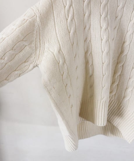 ケーブルニット GALERIE VIE（単品）