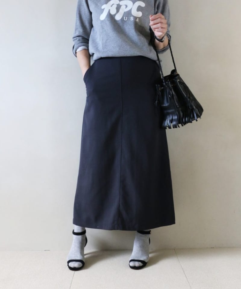 APCスウェットスカートコーデ（A.P.C・IENA）Set | FITTING LOG