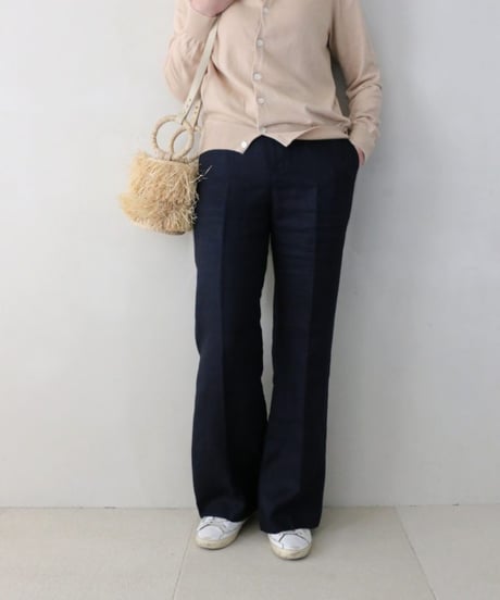 SLOANEベーシックカーデ×パンツコーデ横（SLOANE・AP STUDIO）Set