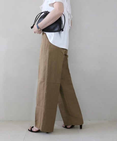 フリルTEE×ワイドパンツコーデ（JOURNAL STANDARD relume・UNTITLED）Set