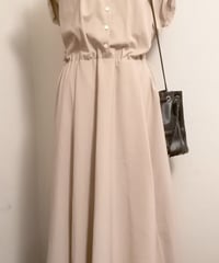 イエナ フレンチスリーブ スキッパー ロングワンピース　IENA（単品）