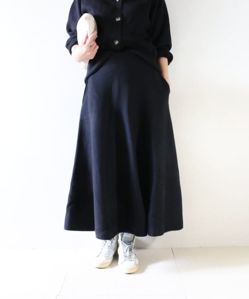 ミラオーウェン Mila Owen セットアップ セーター スカート 1 紺 Mila Owenニットセットアップ（Mila Owen） | FITTING LOG