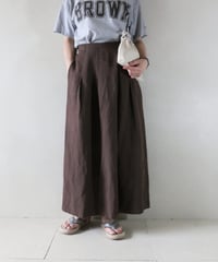 カレッジロゴT×ブラウンパンツコーデ（Champion・Ballsey）Set