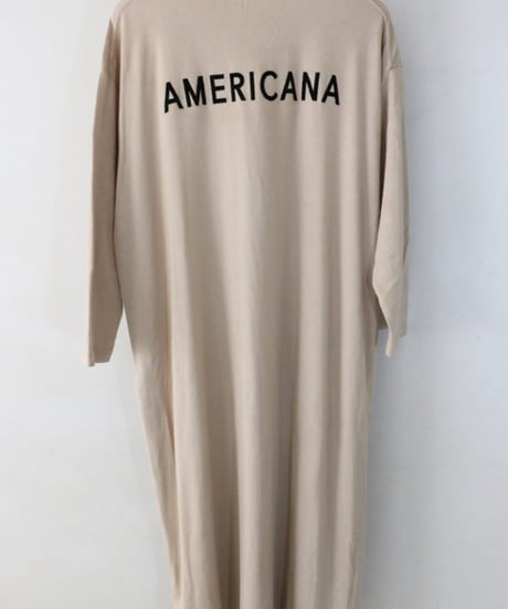 Americanaサイドジップワンピース