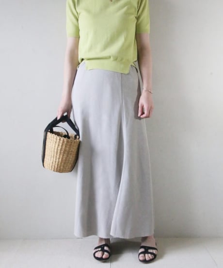 リネンライク フレアスカート BEAUTY&YOUTH（単品）