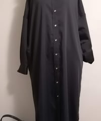 サテンBIGシャツワンピース Loungedress