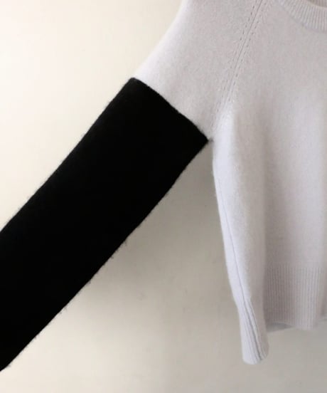 Brushed Cashimere バイカラーニット JOSEPH（単品）