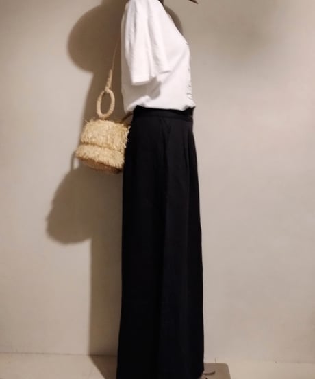 A.P.CプリントTシャツ×ロングキュロットコーデ（A.P.C・ZARA）Set