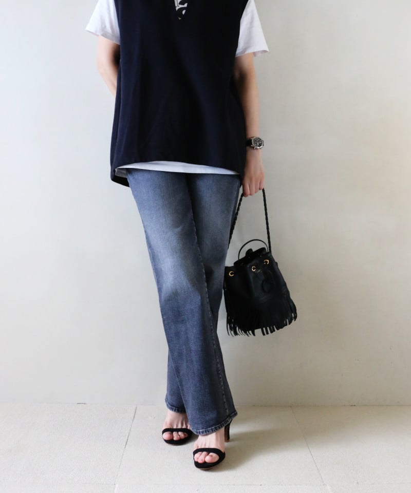 ベスト×デニムコーデ（IENA・MOTHER）Set | FITTING LOG