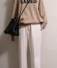 インターシャロゴニットコーデ（FRAMeWORK・FREDY emue)Set