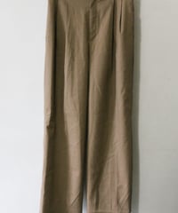 tuck wide スラックス plage(単品）