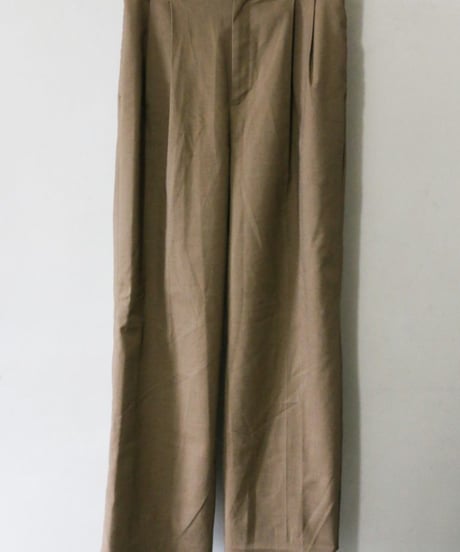 tuck wide スラックス plage(単品）