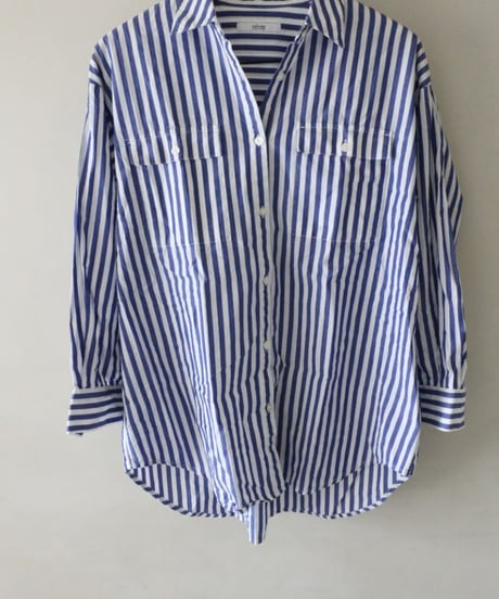 ストライプシャツ×グロッシー ベイカー 2WAY パンツコーデ（JOURNAL STANDARD relume・green label relaxing）Set