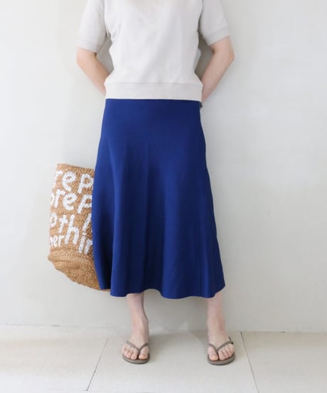 半袖スウェット×ニットスカートコーデ（STEVEN ALAN・UNITED ARROWS）・Set