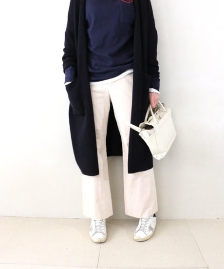 ロングカーディガン×カットソー Deuxieme Classe×Champion (2点セット）