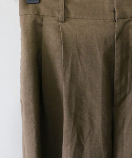 tuck wide スラックス plage(単品）