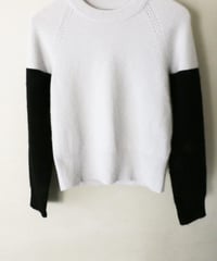 Brushed Cashimere バイカラーニット JOSEPH（単品）