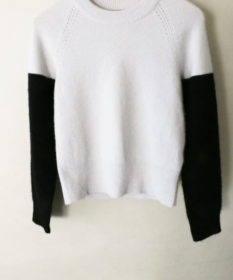 Brushed Cashimere バイカラーニット JOSEPH（単品）