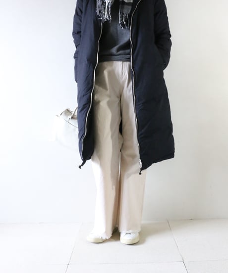 STATE OF MINDダウンコート×ニット+ストール3点コーデ（STATE OF MIND・Spick ＆ Span・P.CORNILLIN made in France）Set