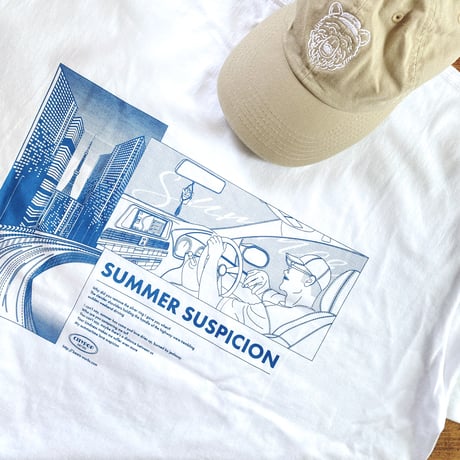 CITYPOPseries T-shirt　-SUMMER SUSPICION-