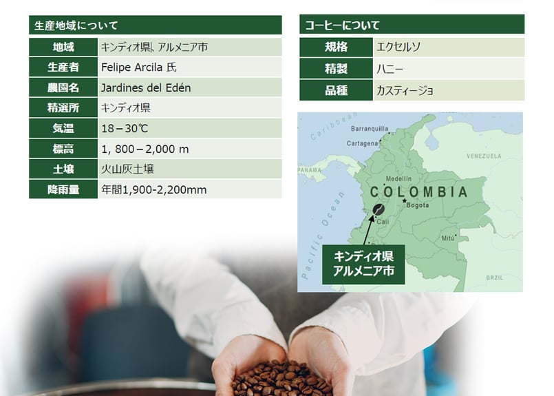 【コーヒー生豆】 2kgコロンビア　インフュージョン　ワイン酵母ストロベリー　③ コーヒー生豆】 2kgコロンビア インフュージョン ワイン酵母
