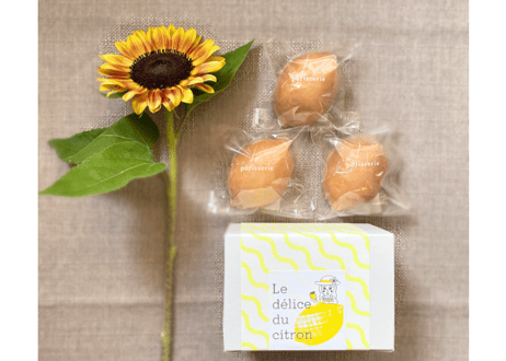 Lemon cake box | good time pâtisserie