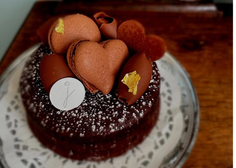 Valentine's day Macarons déco Gâteaux chocolat 受取期間2/3~2/14