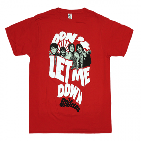 ザ・ビートルズ / DON'T LET ME DOWN ジャケット・デザイン Tシャツ レノン マッカートニー