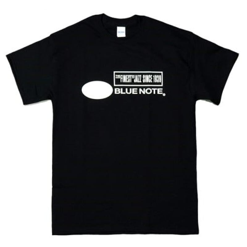 BLUE NOTE RECORDS ジャズレーベル ロゴTシャツ BLACK ジャズ tシャツ