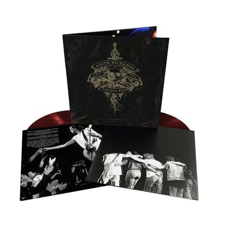 KEITH RICHARDS & THE X-PENSIVE WINOS - LIVE AT THE HOLLYWOOD PALLADIUM (2LP RED VINYL)