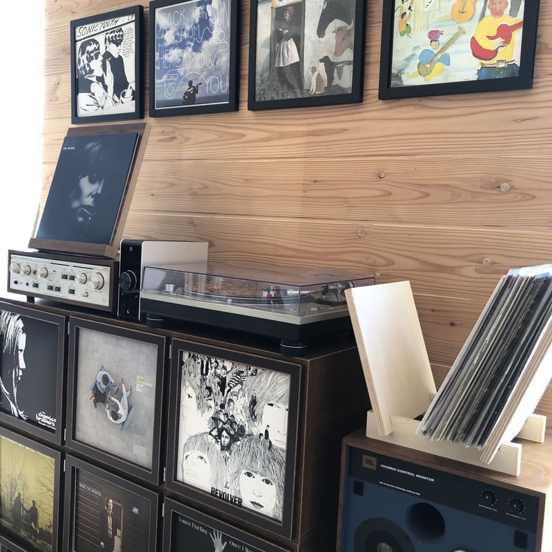 Pioneer レコードケース 木製 LP用とLP9枚　シングル14枚 Pioneer レコードケース 木製 LP用とLP9枚 シングル14枚 - メルカリ