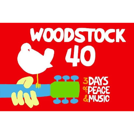 ウッドストック WOODSTOCK FESTIVAL 1969 RED