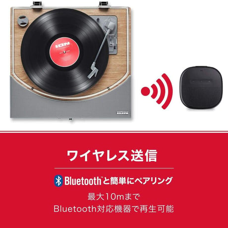 ION レコードプレーヤー Premier LP Natural
