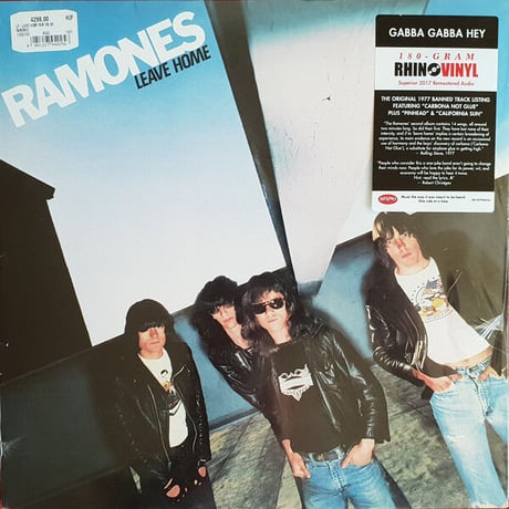 ラモーンズ / リーヴ・ホーム 新品輸入レコード