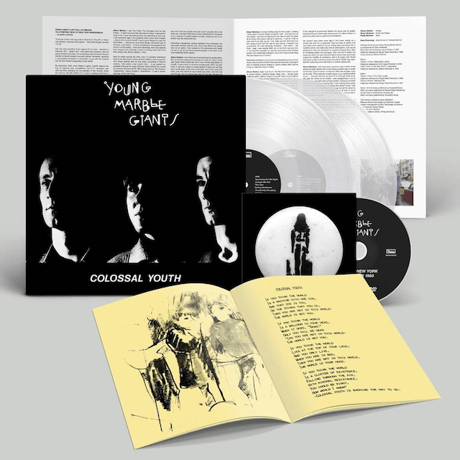 Young Marble Giants - Colossal Youth 40TH ANNIVERSARY EDITION (2LP+DVD/CLEAR VINYL)