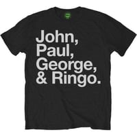 ザ ビートルズ THE BEATLES JOHN PAUL GEORGE & RINGO BLACK