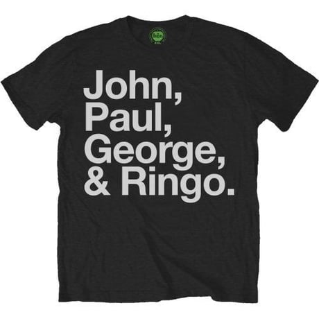 ザ ビートルズ THE BEATLES JOHN PAUL GEORGE & RINGO BLACK