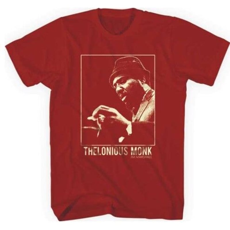 セロニアスモンク MONK ジムマーシャル写真 jazz tシャツ セロニアスモンク MONK ジムマーシャル写真 jazz tシャツ