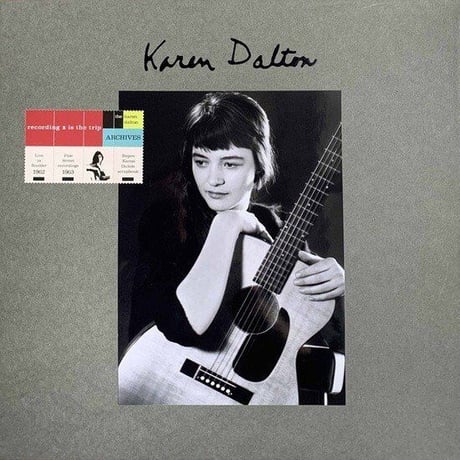 Karen Dalton - Recording is the Trip ~The Karen Dalton Archives BOX (3LP+3CD+DOWNLORD CARD+T-SHIRT)
